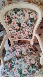 Te koop 2 mooie barok stoelen met pioenrozen motief, Huis en Inrichting, Stoelen, Ophalen, Zo goed als nieuw, Twee