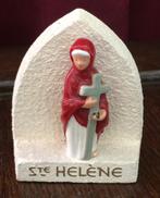Miniatuur van sint Helene op console, Antiek en Kunst, Antiek | Religie, Ophalen of Verzenden