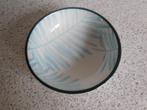 Bord 9 cm. Palmblad Blauw Gusta, Ophalen of Verzenden, Zo goed als nieuw, Bord(en), Overige stijlen