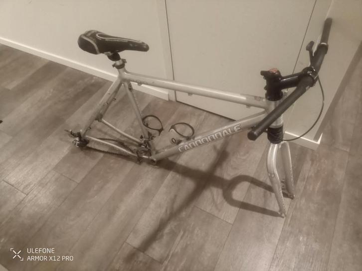 Cannondale Furio Dual Assault Frame XL(Werkende voorvork), Fietsen en Brommers, Fietsaccessoires | Fietsenrekken, Gebruikt, Ophalen