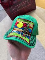 Supreme Reaper Mesh Back 6-panel Green Josh Smith SS25, Kleding | Heren, Hoeden en Petten, Nieuw, Pet, Supreme, One size fits all