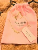 Kate Spade NY ketting goud MRS bruiloft trouwen kado, Goud, Ophalen of Verzenden, Zo goed als nieuw