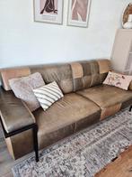 mooie leren bank., Ophalen of Verzenden, Gebruikt