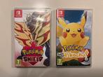 Nintendo Switch Pokemon - 2 spellen, Avontuur en Actie, 1 speler, Ophalen of Verzenden, Zo goed als nieuw