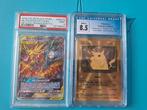 PSA 9 Moltres & Articuno GX + CGC 8.5 Gouden Pikachu, Ophalen of Verzenden, Nieuw, Meerdere kaarten