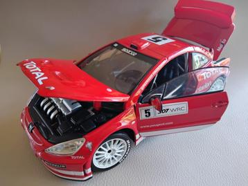 Maisto Peugeot 308 CC rally ralley auto 1:18 schaalmodel  beschikbaar voor biedingen