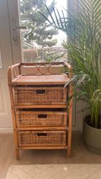 Rotan kastje, Huis en Inrichting, Kasten | Ladekasten, Ophalen, 50 tot 100 cm, Zo goed als nieuw, Minder dan 100 cm