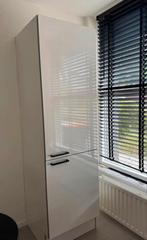 HOOGGLANS RECHTE KEUKEN 3,25M + APPARATUUR, Huis en Inrichting, Keuken | Complete keukens, Ophalen, Wit, Graniet of Steen, Enkelwandige keuken