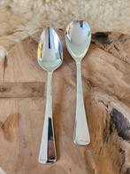 Sola verzilverde lepel en opscheplepel - Haags Lofje, Ophalen of Verzenden