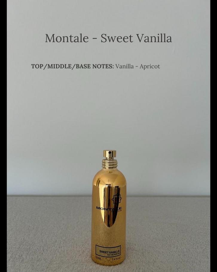 MONTALE - SWEET VANILLA -> 2-5-10 ml, Sieraden, Tassen en Uiterlijk, Uiterlijk | Parfum, Nieuw, Verzenden