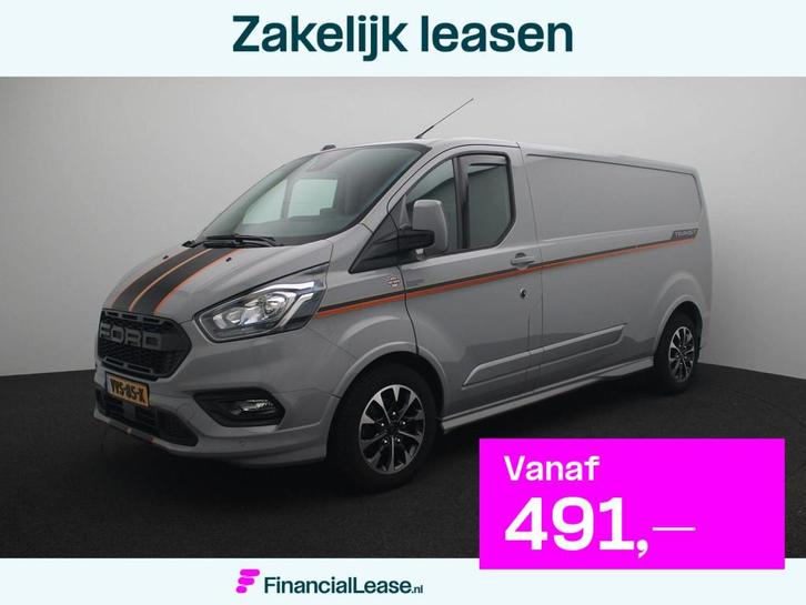 Ford Transit Custom 320 2.0 TDCI L2H1 Sport | AUT | Navi | C, Auto's, Bestelauto's, Bedrijf, Lease, Financial lease, ABS, Achteruitrijcamera