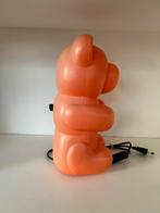 Oranje Beer Lamp, Kunststof, Gebruikt, Vintage, Ophalen of Verzenden