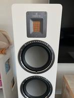 Audiovector QR3 set met QR-Sub - Satijnwit, Subwoofer, Zo goed als nieuw, 120 watt of meer, Ophalen