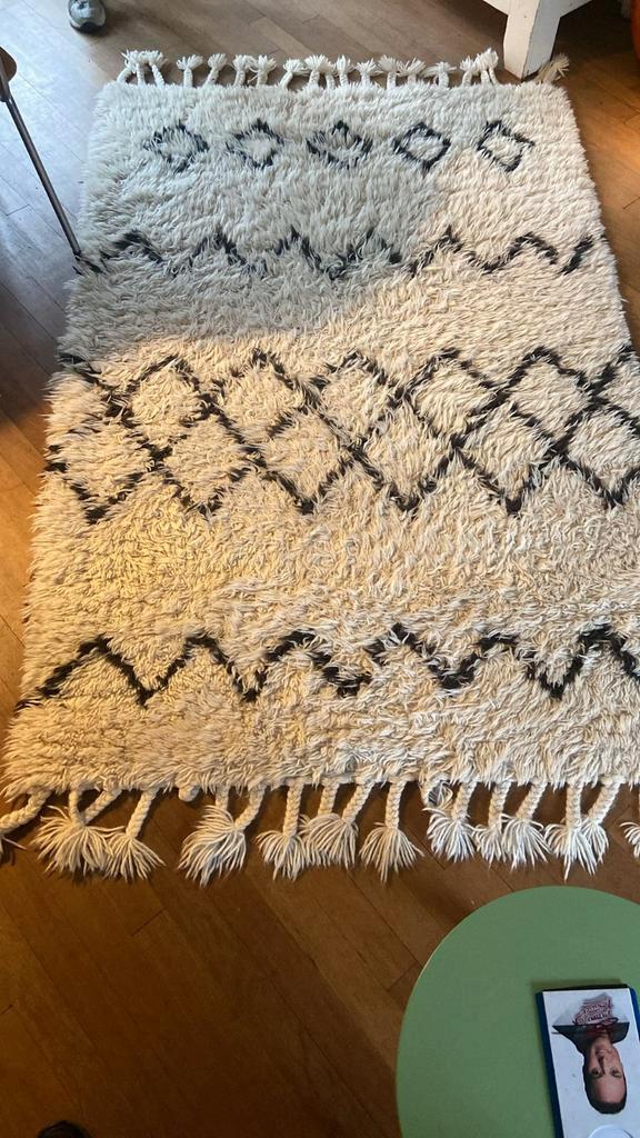 Berber Kleed Berthique 195x130 cm, Huis en Inrichting, Stoffering | Tapijten en Kleden, Ophalen