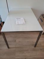 GRATIS Torsby eettafel met glazen blad, Huis en Inrichting, Tafels | Eettafels, Ophalen, Gebruikt, 100 tot 150 cm, 50 tot 100 cm