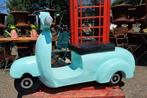 Grote retro Vespa scooter te gek decoratie item 160 cm lang, Ophalen