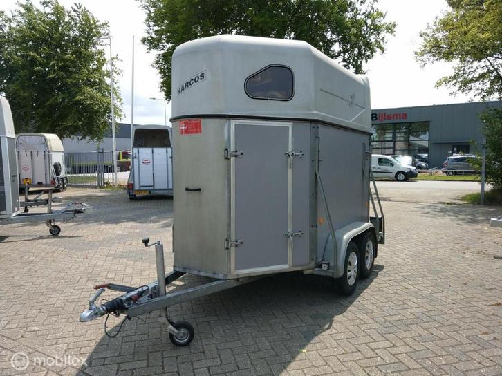 Hele mooie Weijer 2 paardstrailer met aluminium vloer., Dieren en Toebehoren, Paarden en Pony's | Trailers en Aanhangwagens, Gebruikt