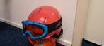 Skihelm kind met skibril, Overige typen, Zo goed als nieuw, Minder dan 100 cm, Ophalen