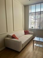 Bankstel beige 2,5 zits, Ophalen, Japandi, Gebruikt, Driepersoons