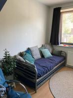 Bed met onderschuifbed, Ophalen, Gebruikt, 90 cm, Eenpersoons