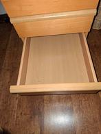 2x ikea bureau 2x ladekast op wieltjes,, Huis en Inrichting, Bureaus, Ophalen