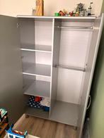Malibu Kinderkledingkast Zilvergrijs, Huis en Inrichting, Ophalen, Overige materialen, Gebruikt, 100 tot 150 cm