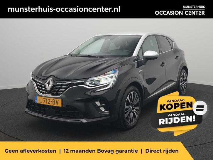 Renault Captur 1.6 E-Tech Plug-in Hybrid 160 Initiale Paris, Auto's, Renault, Bedrijf, Te koop, Captur, 360° camera, ABS, Adaptive Cruise Control