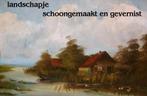 landschap met boerderij aan water, Antiek en Kunst, Kunst | Schilderijen | Klassiek, Ophalen