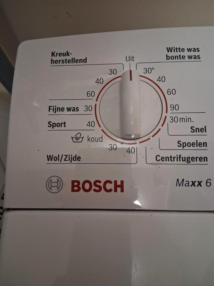 Bosch Exclusiv Bovenlader Wasmachine - Perfect Werkend!, Witgoed en Apparatuur, Wasmachines, Gebruikt, Bovenlader, 4 tot 6 kg