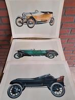Verzameling van auto's posters., Ophalen of Verzenden, Zo goed als nieuw, Auto's