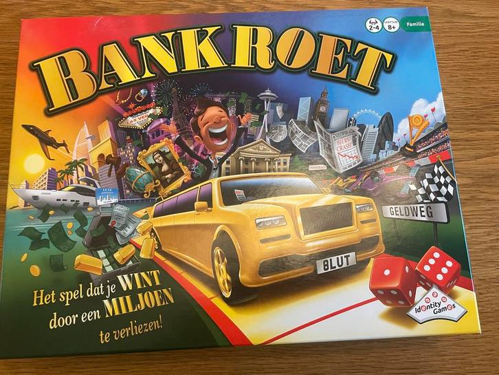 Bankroet Bordspel, Hobby en Vrije tijd, Stempelen, Zo goed als nieuw, Overige typen, Ophalen of Verzenden