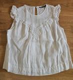 TOP VAN ZARA MAAT S, Ophalen of Verzenden, Zo goed als nieuw, Zonder mouw, Wit