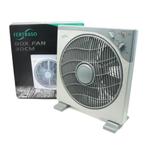 Fertraso Box Fan | 30 cm | Ventilator | Stil | Compact, Verzenden, Info@smart-lovers.com, Nieuw, Smart-lovers