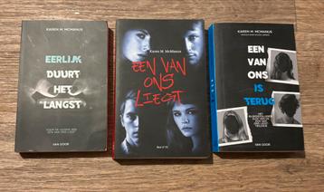 Karin M. McManus - Een van ons liegt trilogie beschikbaar voor biedingen