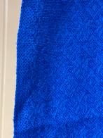 Blauw Paars Franje Sjaal Omslag, Kleding | Dames, Mutsen, Sjaals en Handschoenen, Ophalen of Verzenden, Gedragen