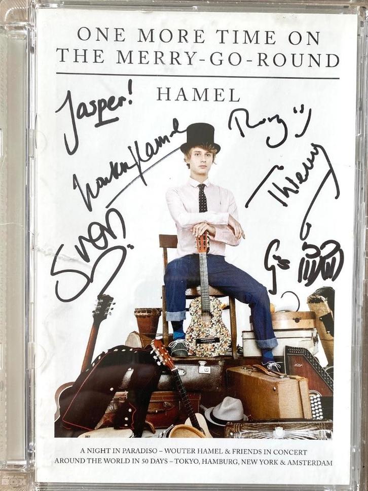 Wouter Hamel ‎– One More Time ......DVD (Signed), Cd's en Dvd's, Dvd's | Muziek en Concerten, Zo goed als nieuw, Muziek en Concerten