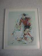 Litho: voetbal sliding Twan van de Vorstenbosch, Ophalen