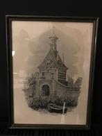 Pentekening Dalempoortje Gorinchem - Vd Hoff, Ophalen of Verzenden