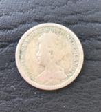 Nederland 25 cent 1914 Wilhelmina zilver, Postzegels en Munten, Munten | Nederland, Zilver, 25 cent, Ophalen of Verzenden, Koningin Wilhelmina