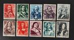 Nederland NVPH 412 - 421, Postzegels en Munten, Postzegels | Nederland, Verzenden, Na 1940, Gestempeld