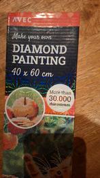 Diamond painting kat/ poes afm. 40 x 60 cm| NIEUW, Ophalen of Verzenden, Nieuw, Knutselwerk