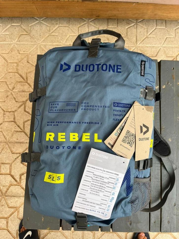 Duotone Rebel 7m (2024) - NIEUW!, Watersport en Boten, Kitesurfen, Nieuw, Kite, 7 m², Geen board, Ophalen of Verzenden