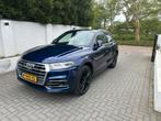 Audi Q5 2.0 Tfsi Quattro 252pk S Tronic, Auto's, Audi, 101 €/maand, 4 cilinders, Blauw, Particulier