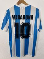 Retro voetbalshirt van maradona argentina 1986, Shirt, Ophalen of Verzenden, Zo goed als nieuw