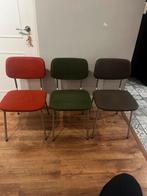 5x Gispen eetkamerstoelen, Huis en Inrichting, Stoelen, Ophalen, Gebruikt, Overige kleuren, Gispen