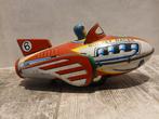 Vintage blikken speelgoed rocket racer/ruimteschip, Antiek en Kunst, Antiek | Speelgoed, Ophalen of Verzenden
