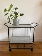 Ikea vintage serveerwagen Niels Gammelgaard, Gebruikt, 50 tot 100 cm, Ophalen of Verzenden, Metaal