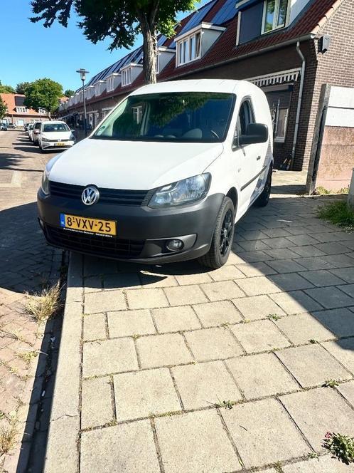 Volkswagen Caddy 1.6 D 55KW 2012 Wit, Auto's, Bestelauto's, Particulier, ABS, Airbags, Airconditioning, Alarm, Bluetooth, Boordcomputer
