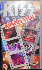 Kiss Konfidential vhs, Cd's en Dvd's, VHS | Documentaire, Tv en Muziek, Ophalen of Verzenden, Zo goed als nieuw