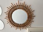 Spiegel van rotan Xenos 30cm, Huis en Inrichting, Ophalen, Minder dan 50 cm, Rond, Zo goed als nieuw